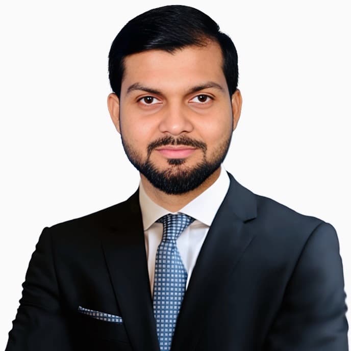 Portrait of Advocate Shakil Ahmad