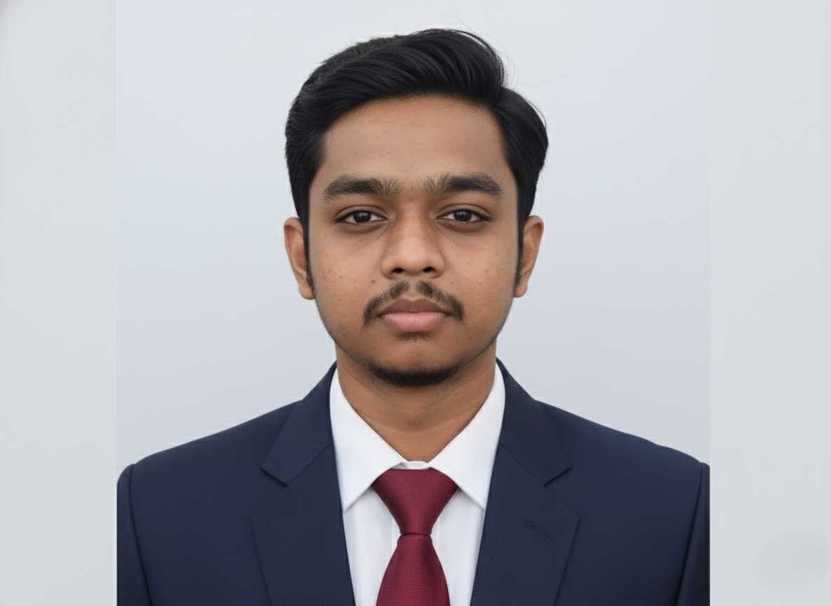 Portrait of Yeasin Arafat, Marketing Officer